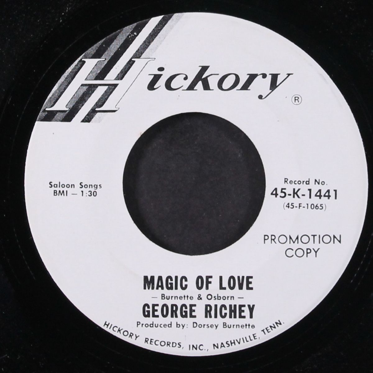 jimmy brown / magic of love by GEORGE RICHEY