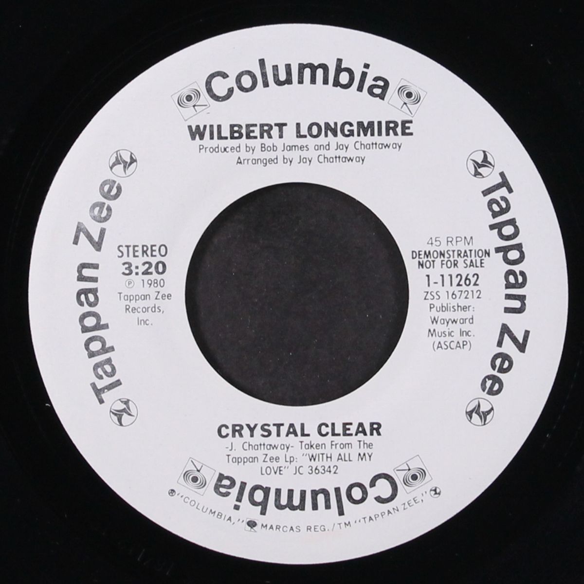 crystal clear / but i love you by WILBERT LONGMIRE