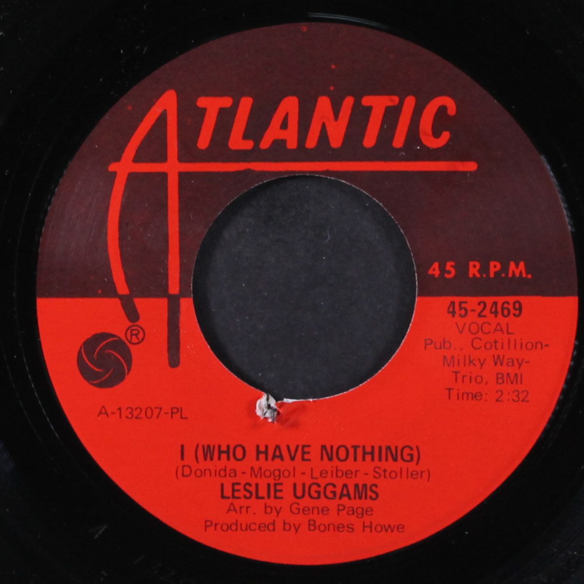 a house built on sand / i (who have nothing) by LESLIE UGGAMS