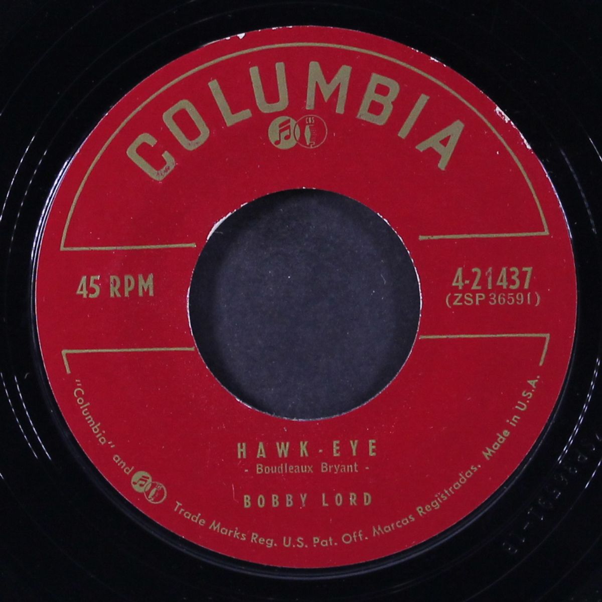 hawk-eye / i can't make my dreams understand by BOBBY LORD