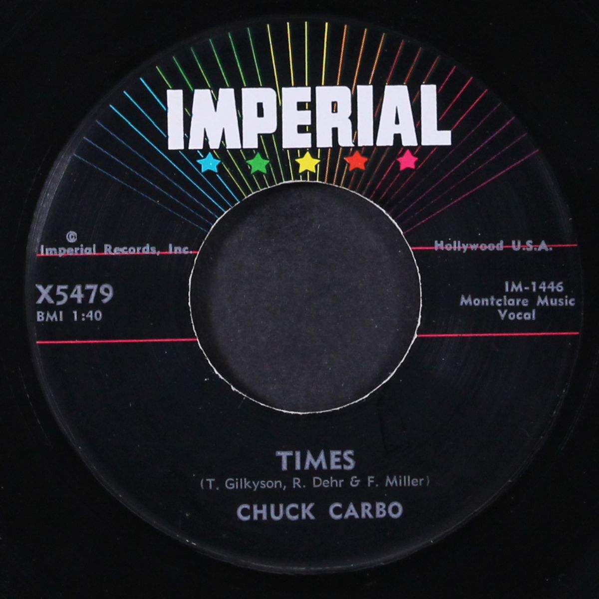 i miss you / times by CHUCK CARBO