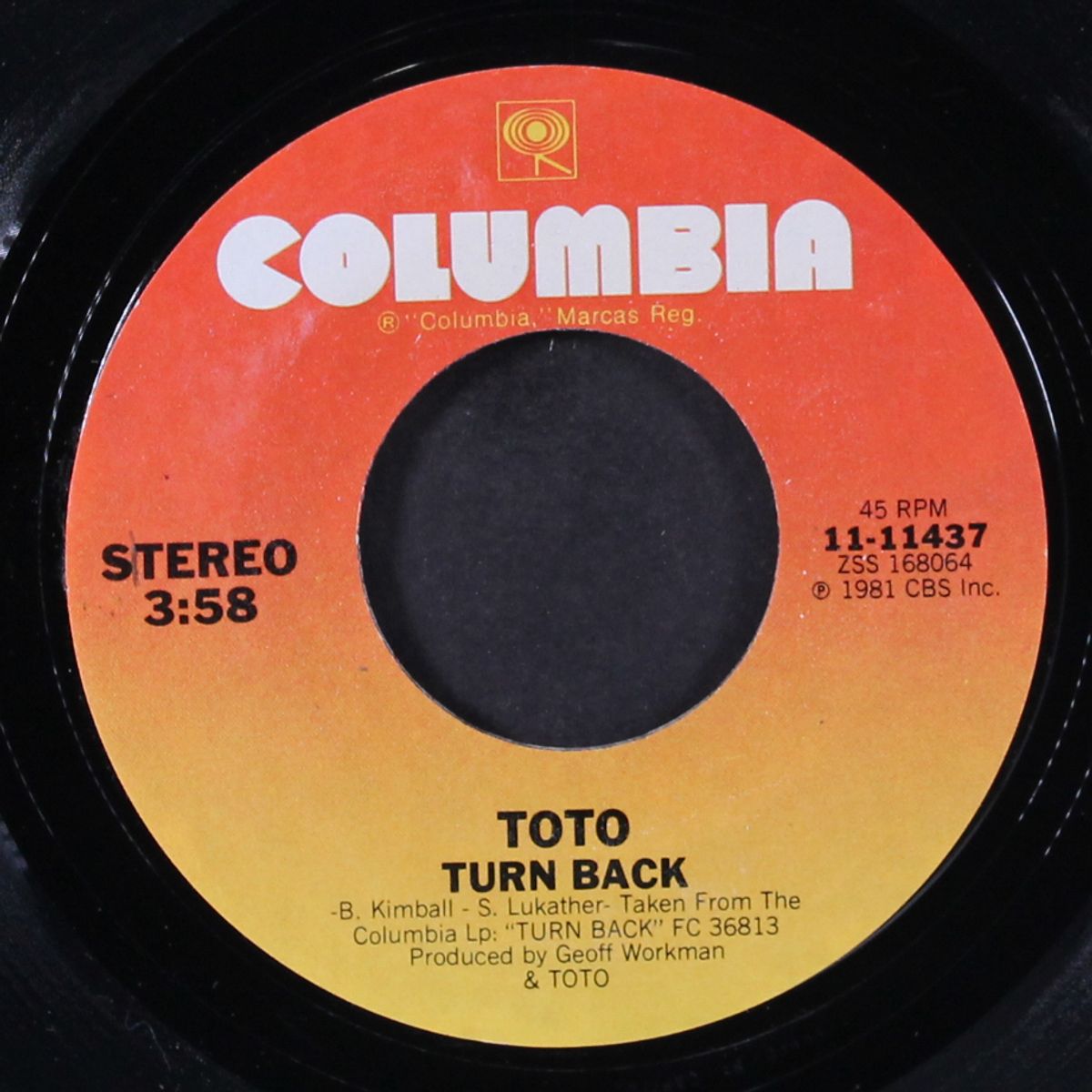 goodbye elenore / turn back by TOTO