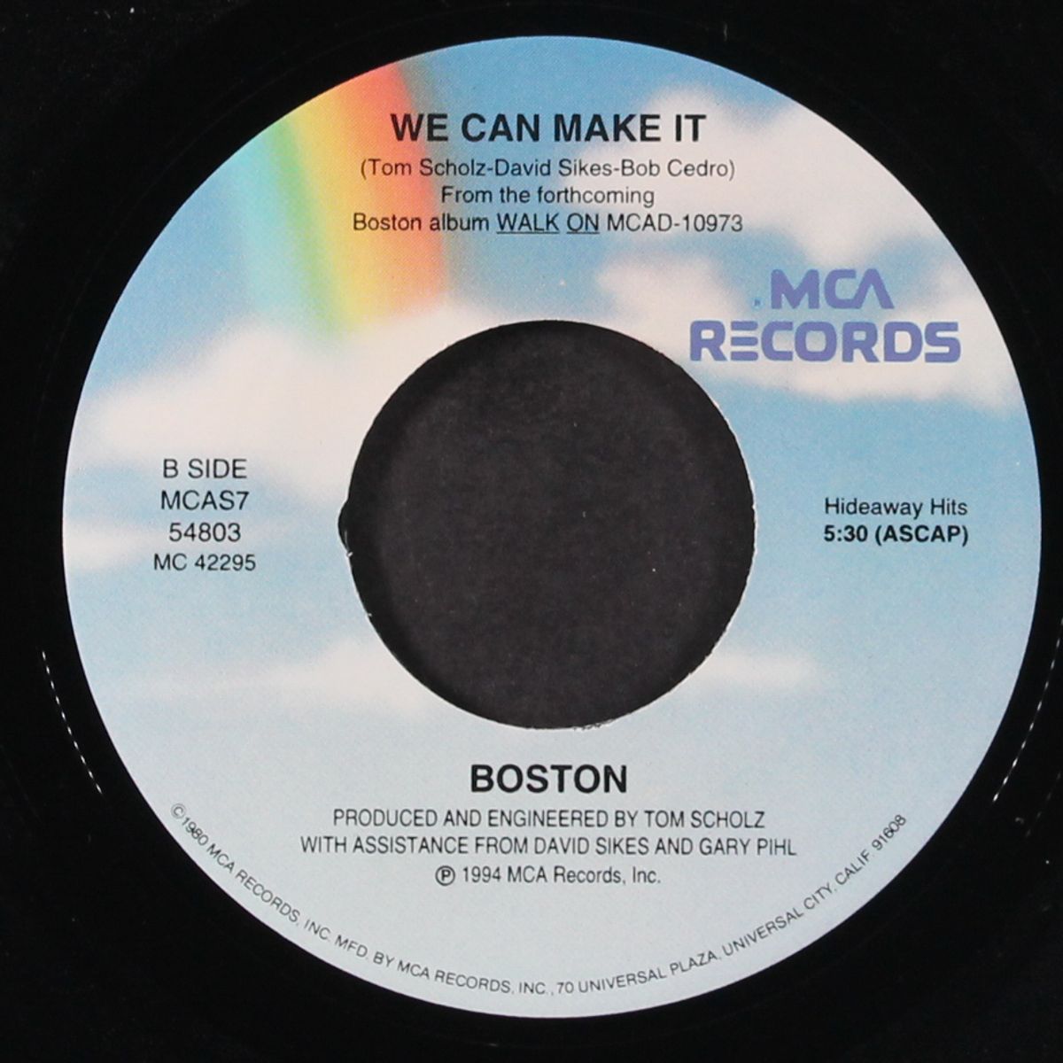i need your love / we can make it by BOSTON
