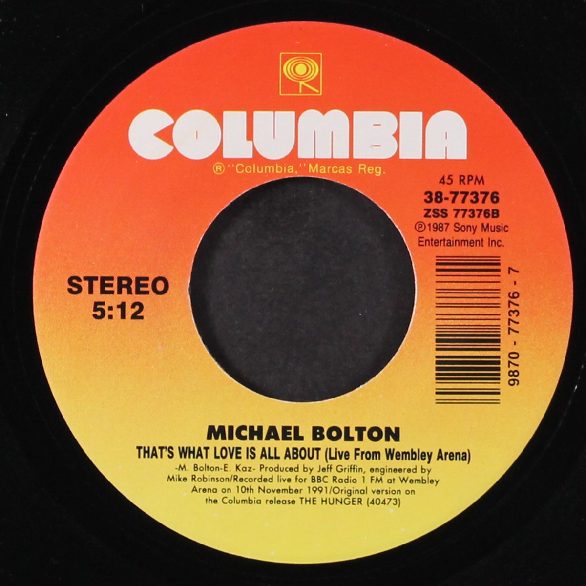 completely by MICHAEL BOLTON