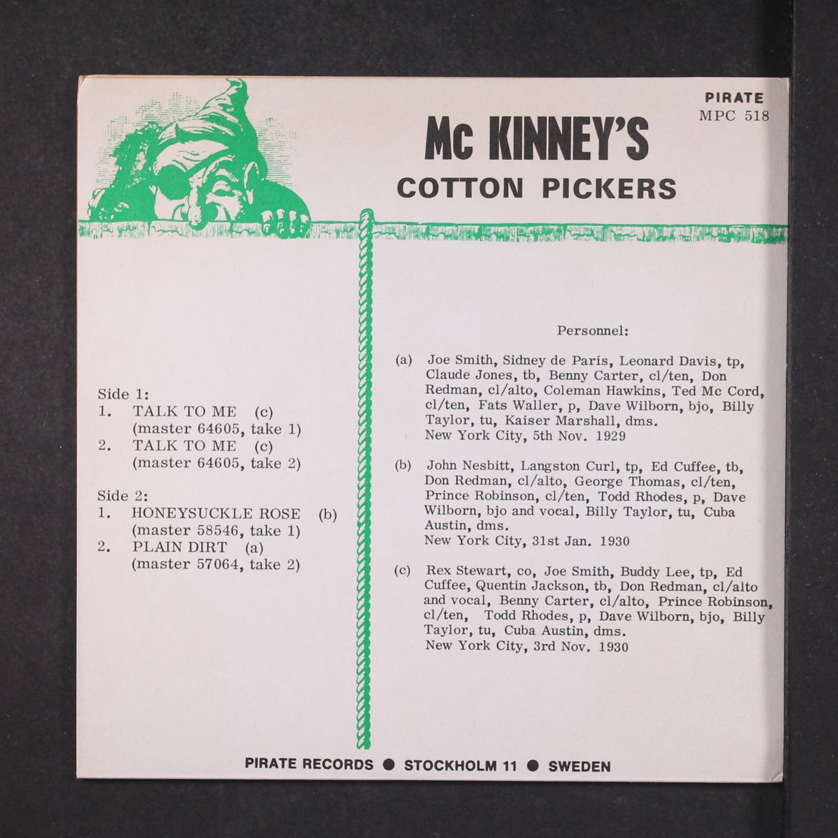 vol. 1 by MCKINNEY'S COTTON PICKERS