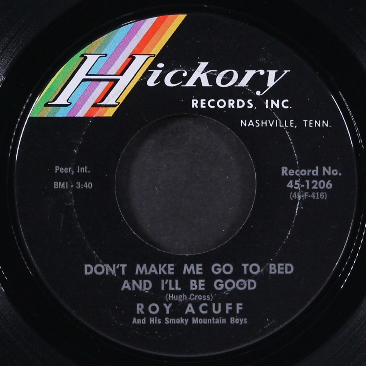 pins and needles / don't make me go to bed by ROY ACUFF
