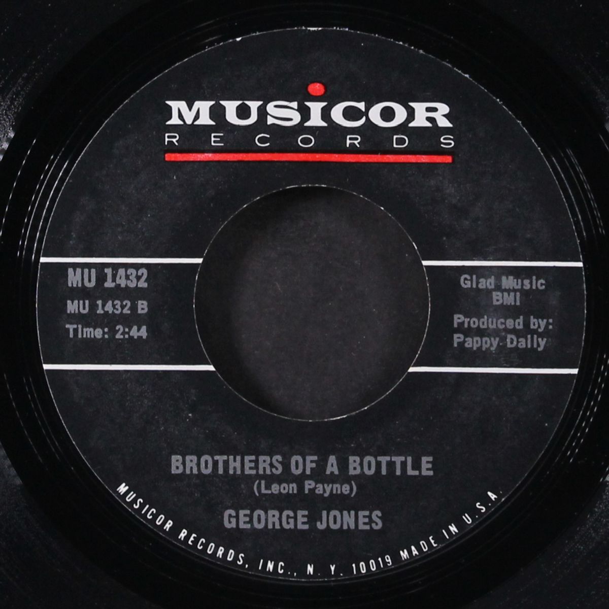 sometimes you just can't win / brothers of a bottle by GEORGE JONES
