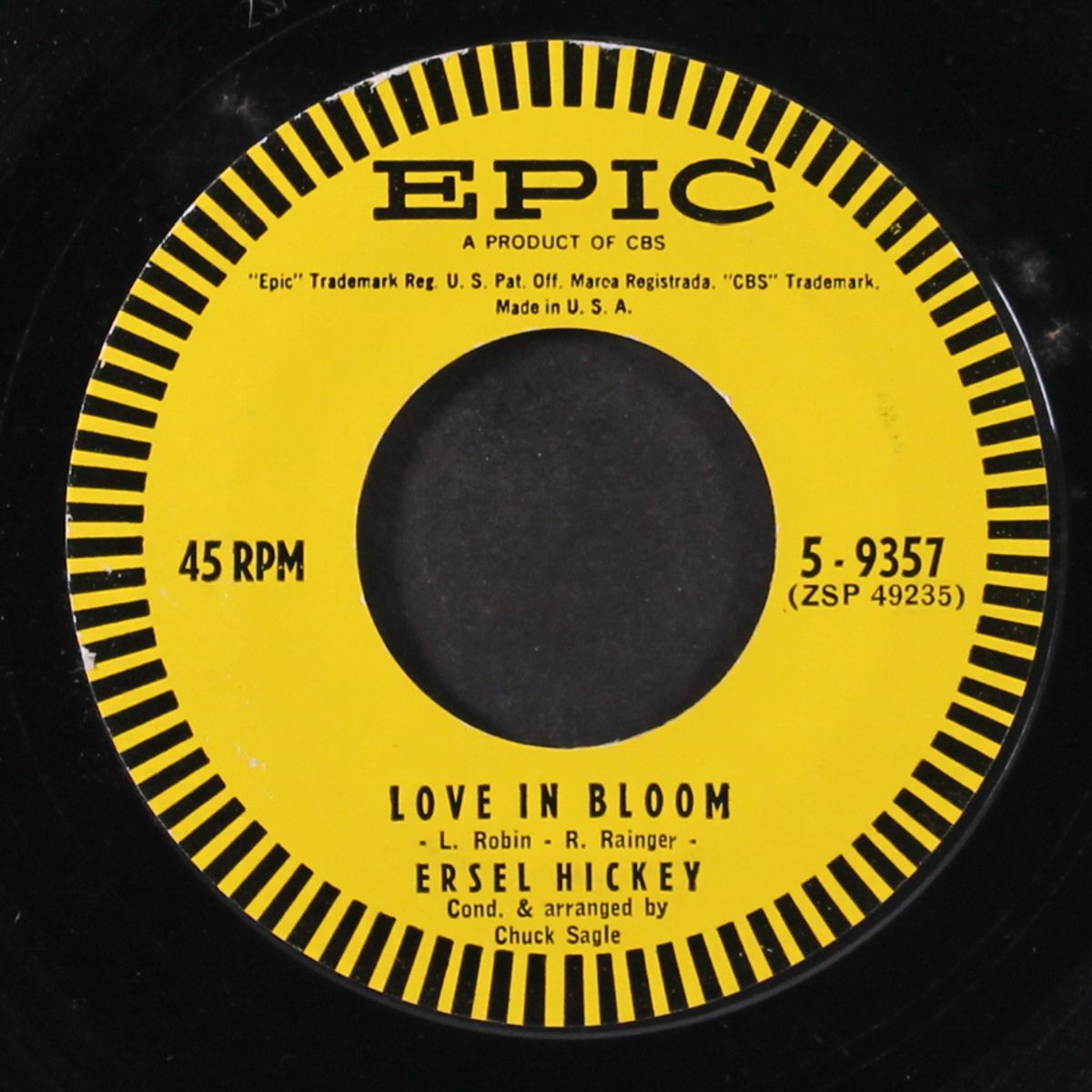 love in bloom / what do you want? by ERSEL HICKEY