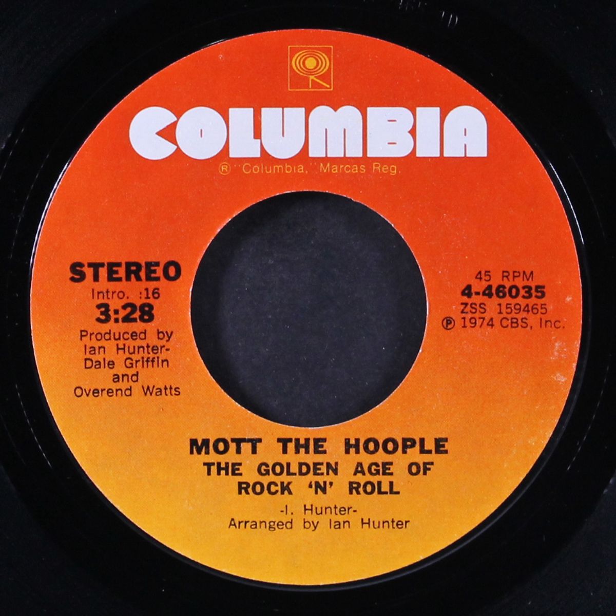 the golden age of rock 'n' roll / rest in peace by MOTT THE HOOPLE