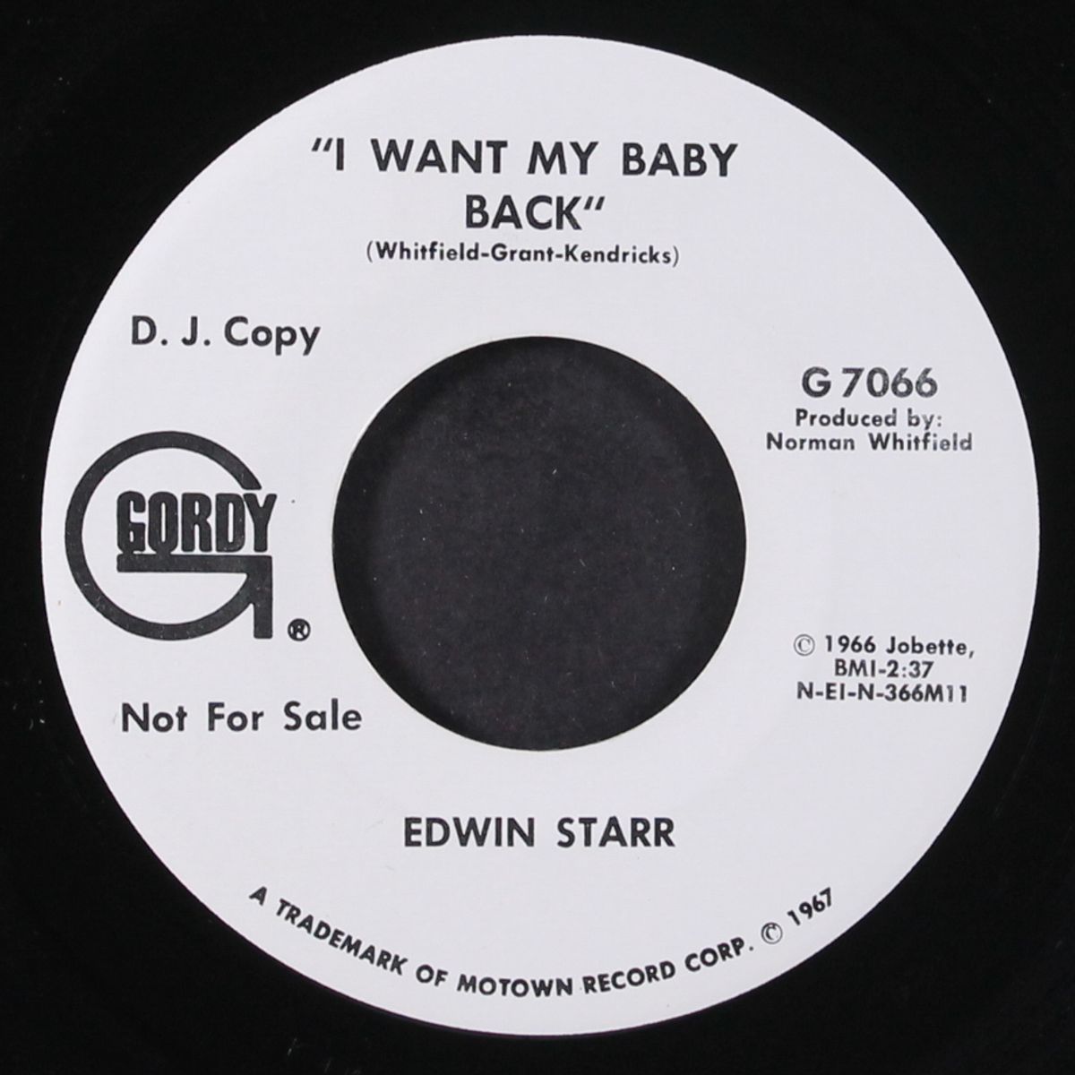 i want my baby back / same by EDWIN STARR