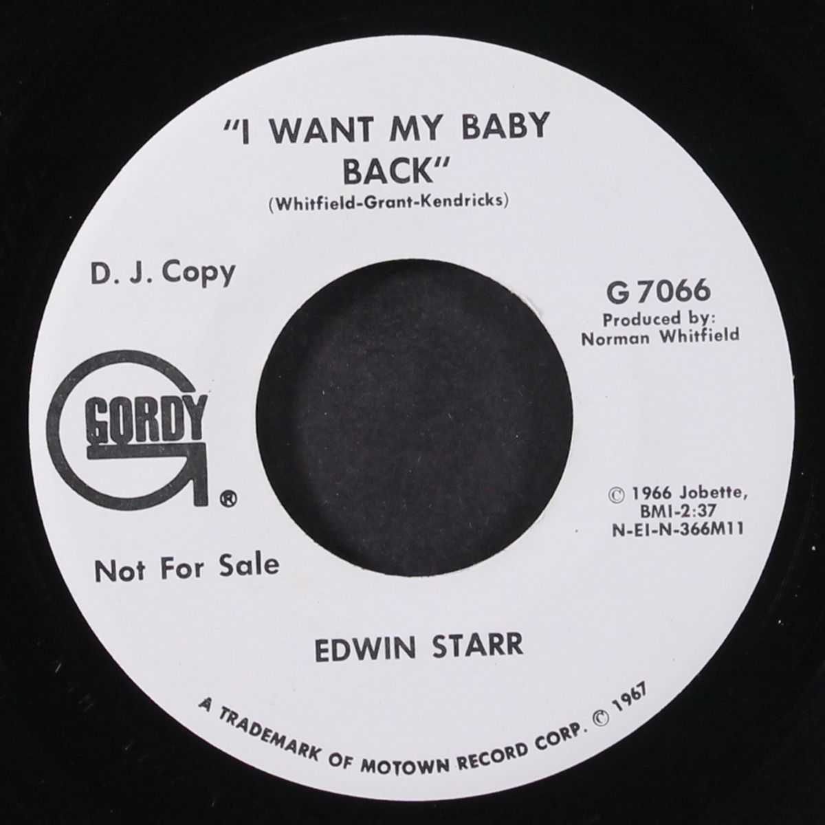 i want my baby back / same by EDWIN STARR