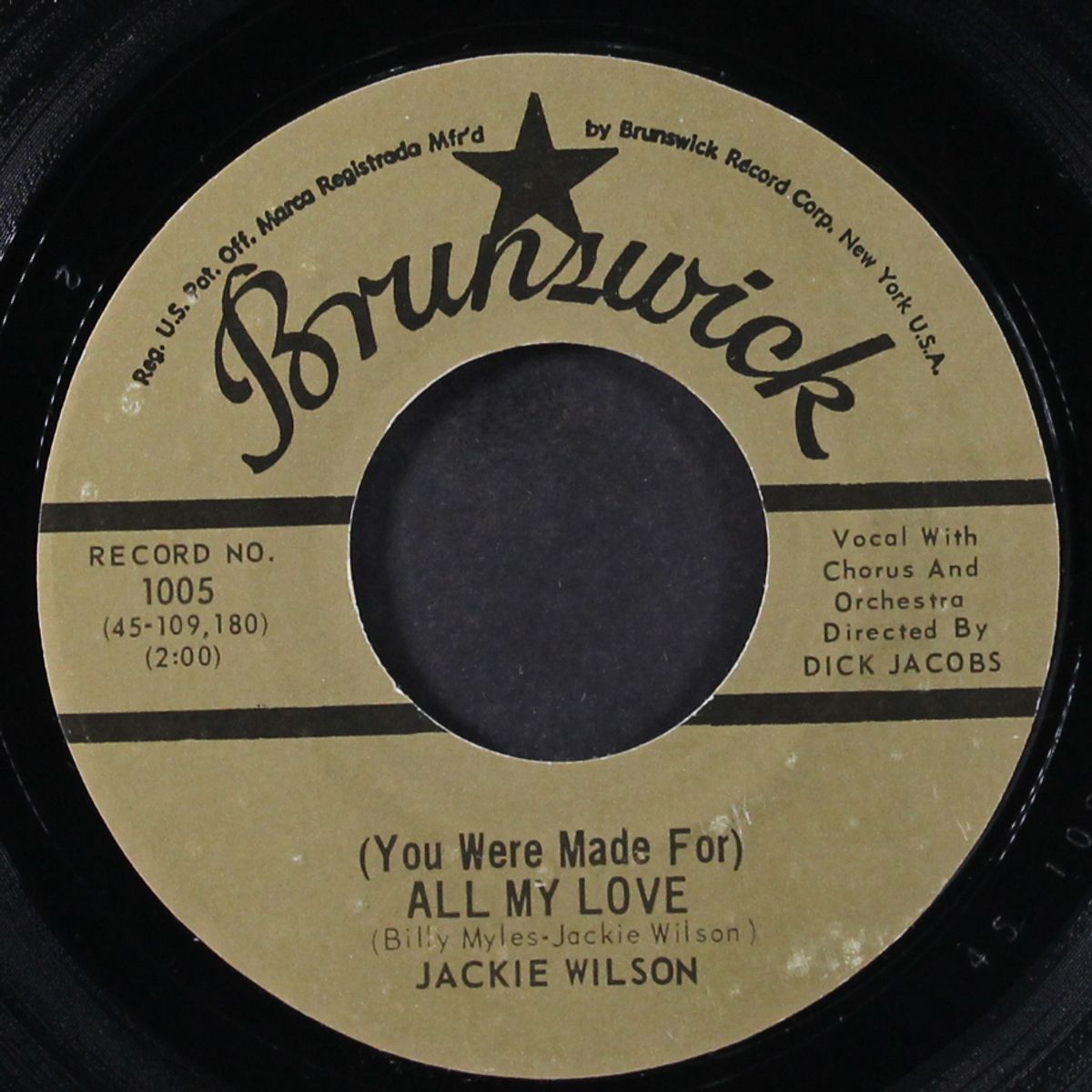woman lover friend / all my love by JACKIE WILSON