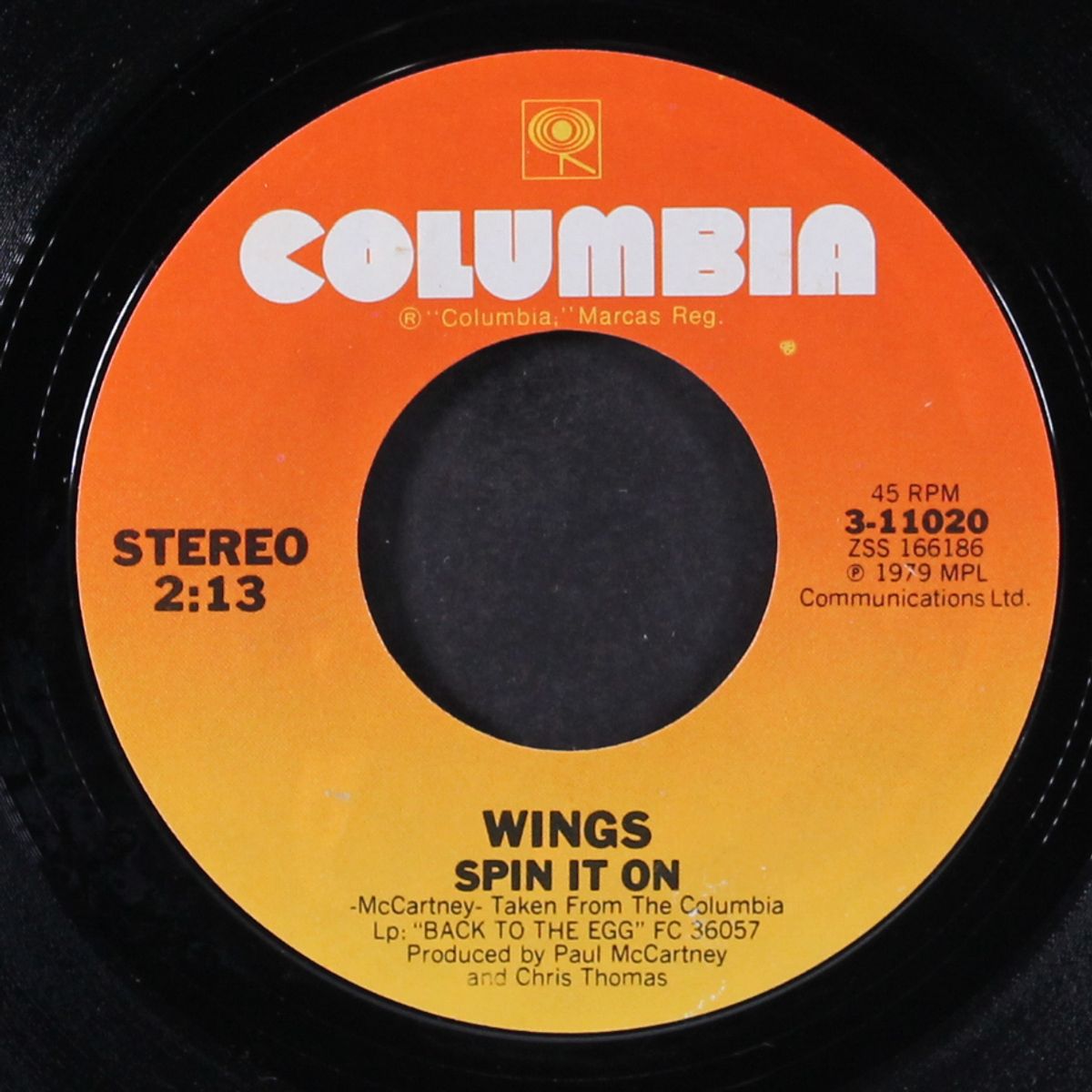 getting closer / spin it on by WINGS