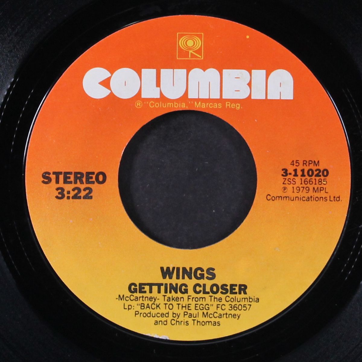 getting closer / spin it on by WINGS