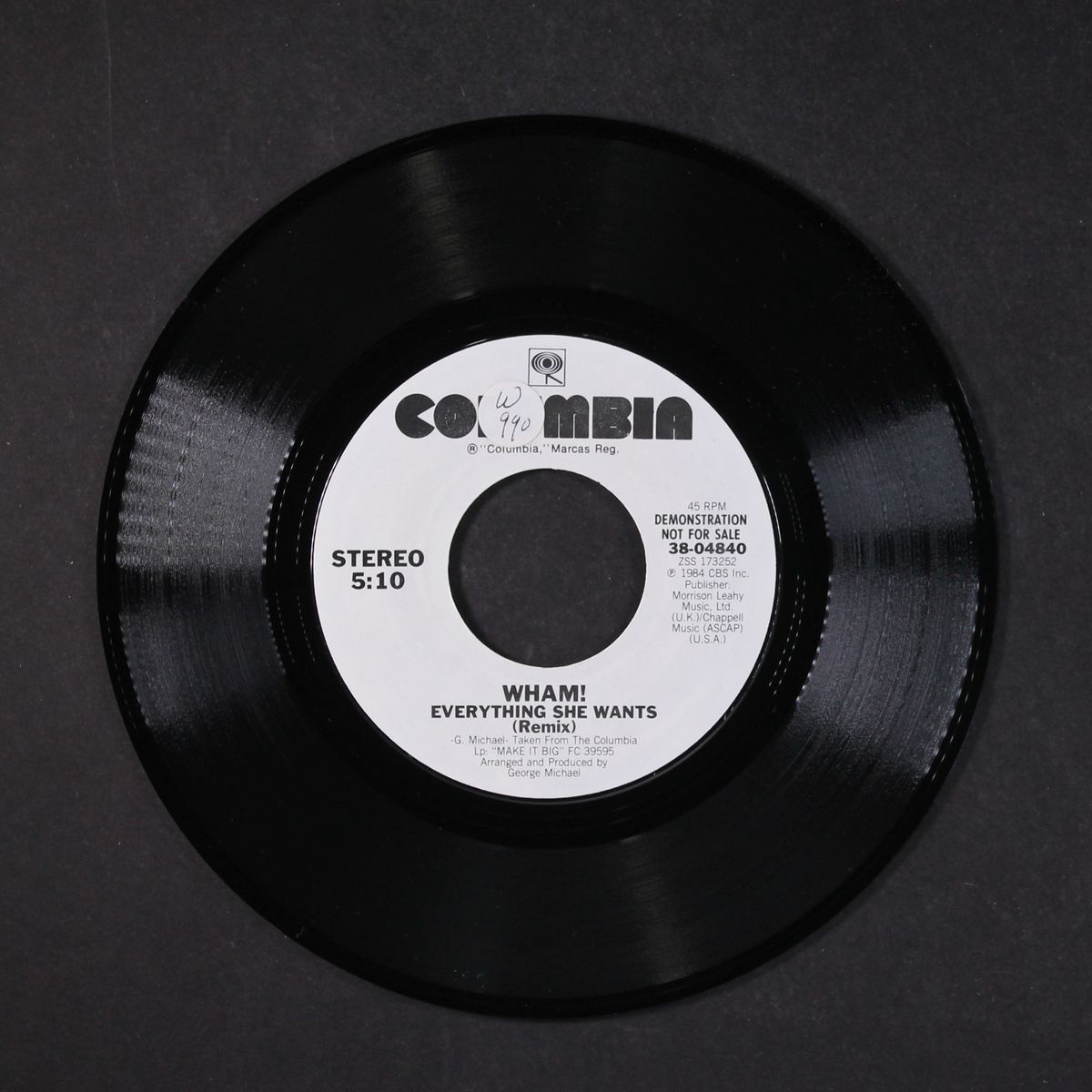 everything she wants (remix) / same by WHAM!