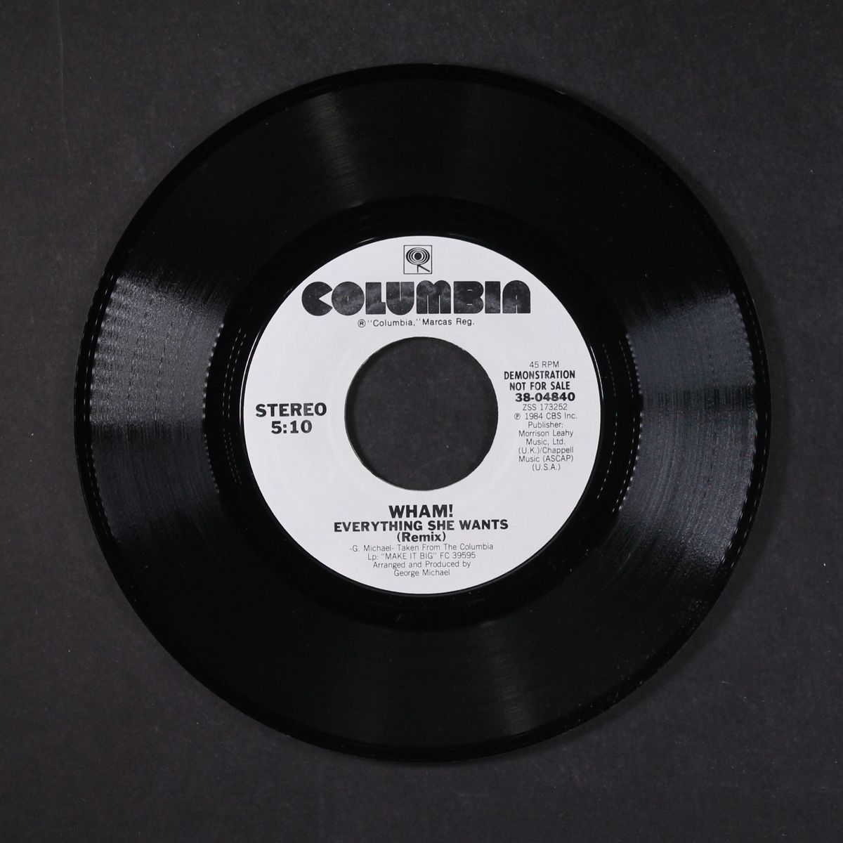 everything she wants (remix) / same by WHAM!