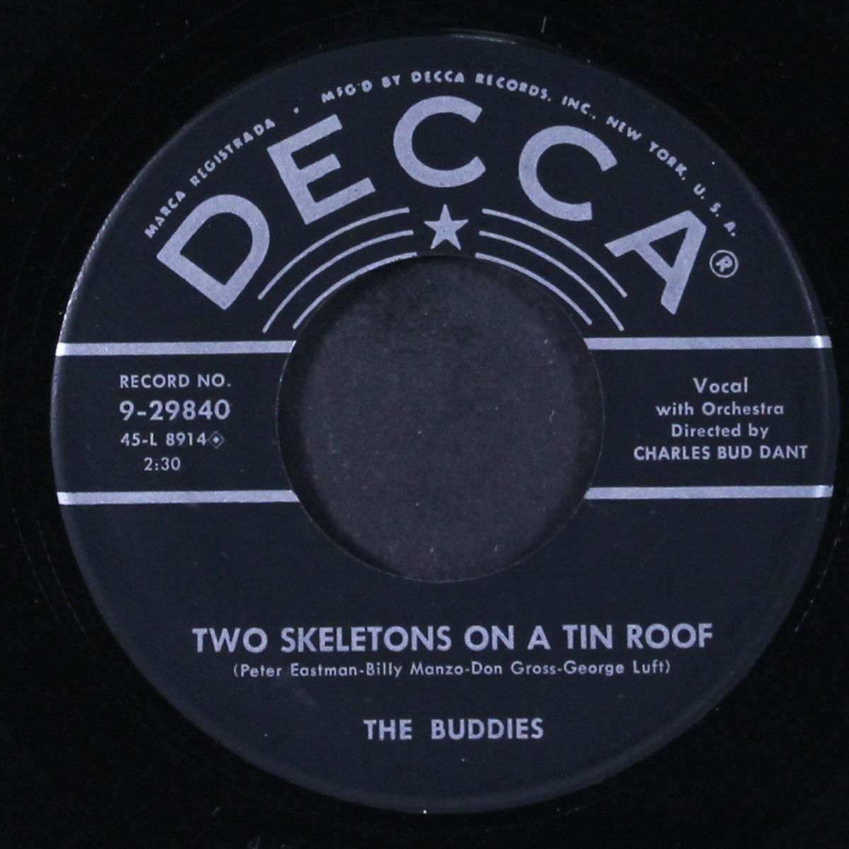 the most happy fella / two skeletons on a tin roof by BUDDIES