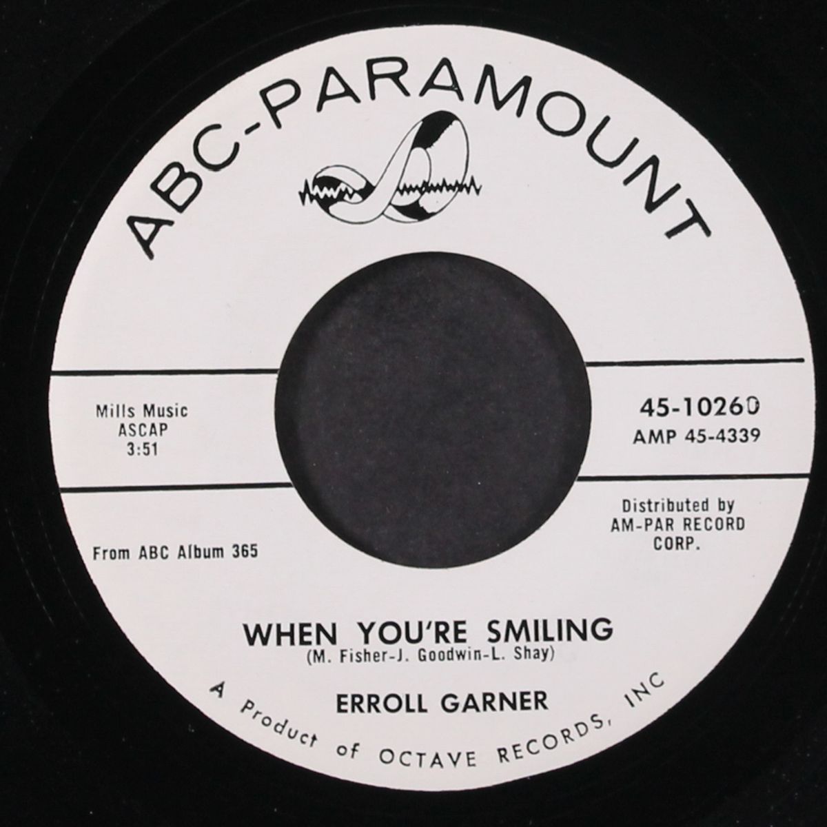 dreamstreet / when you're smiling by ERROLL GARNER
