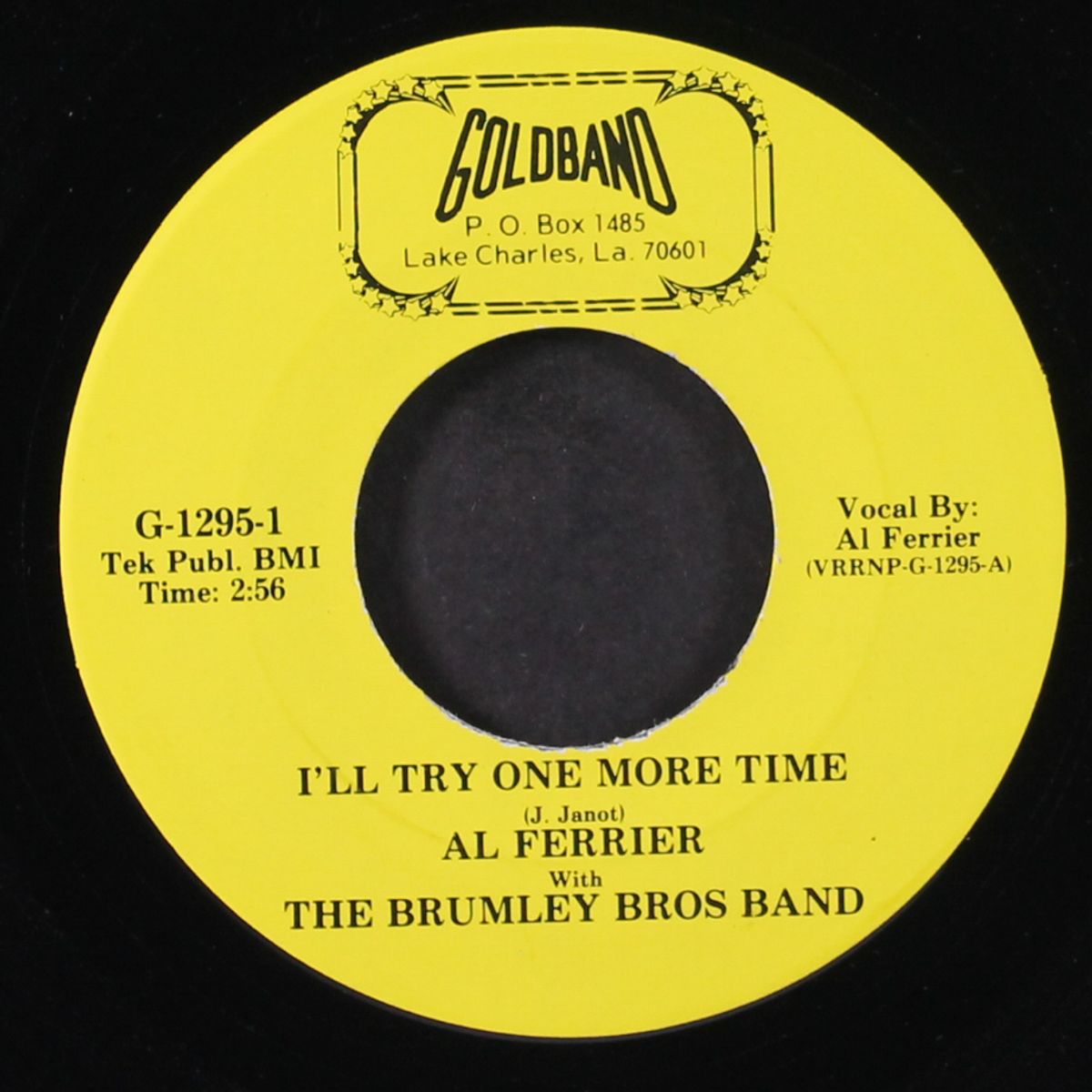 hello josephine / i'll try one more time by AL FERRIER