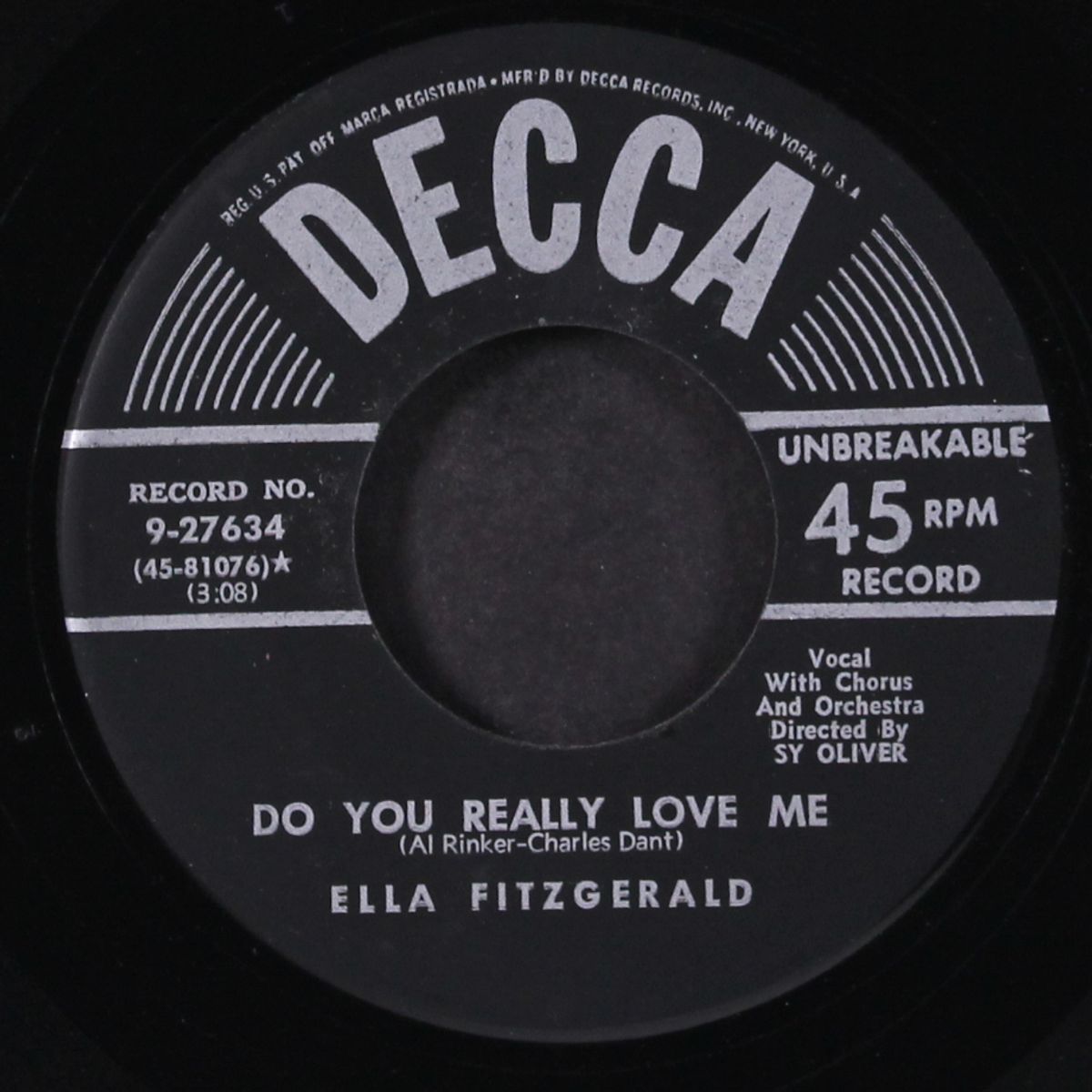 even as you and i / do you really love me by ELLA FITZGERALD