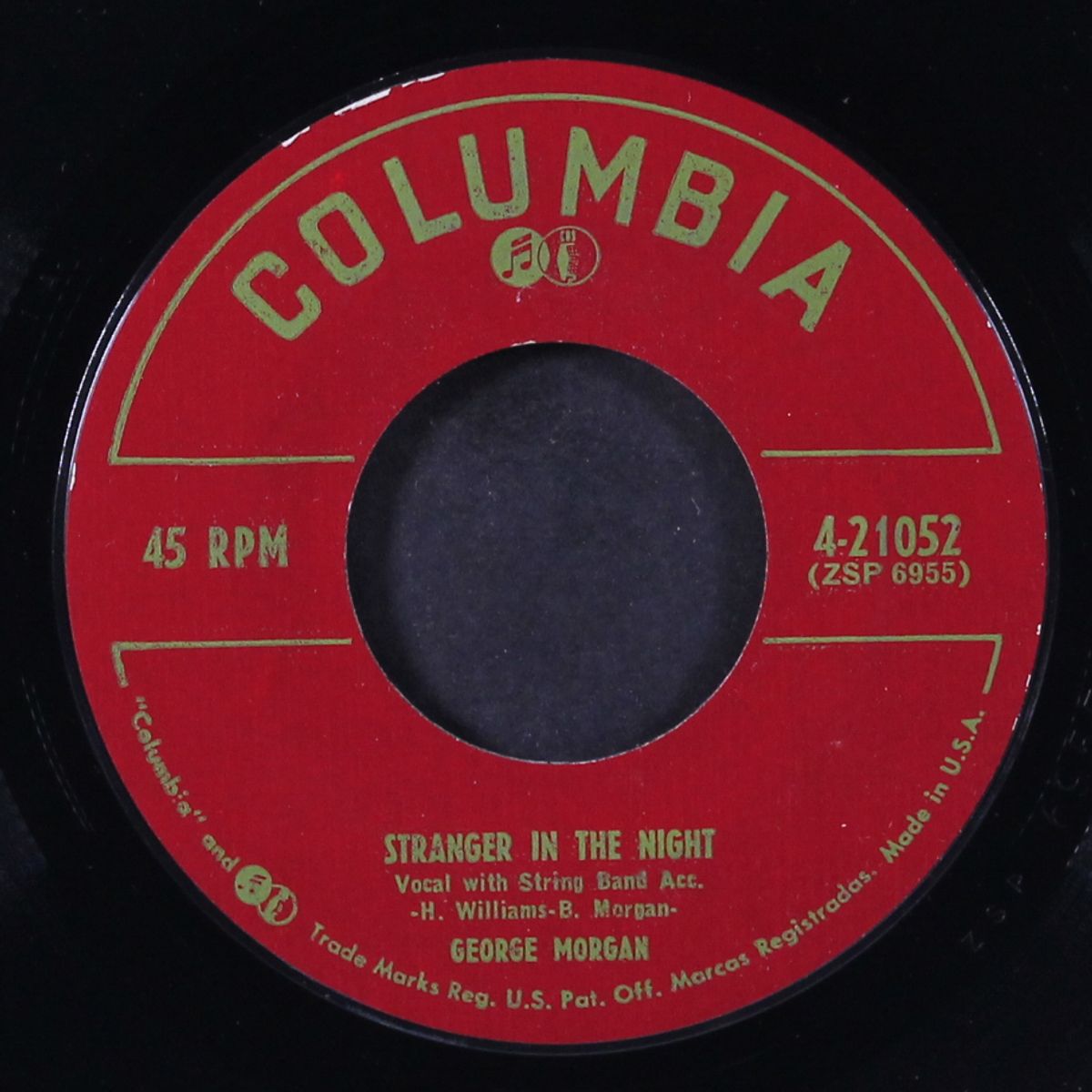 stranger in the night / please believe by GEORGE MORGAN