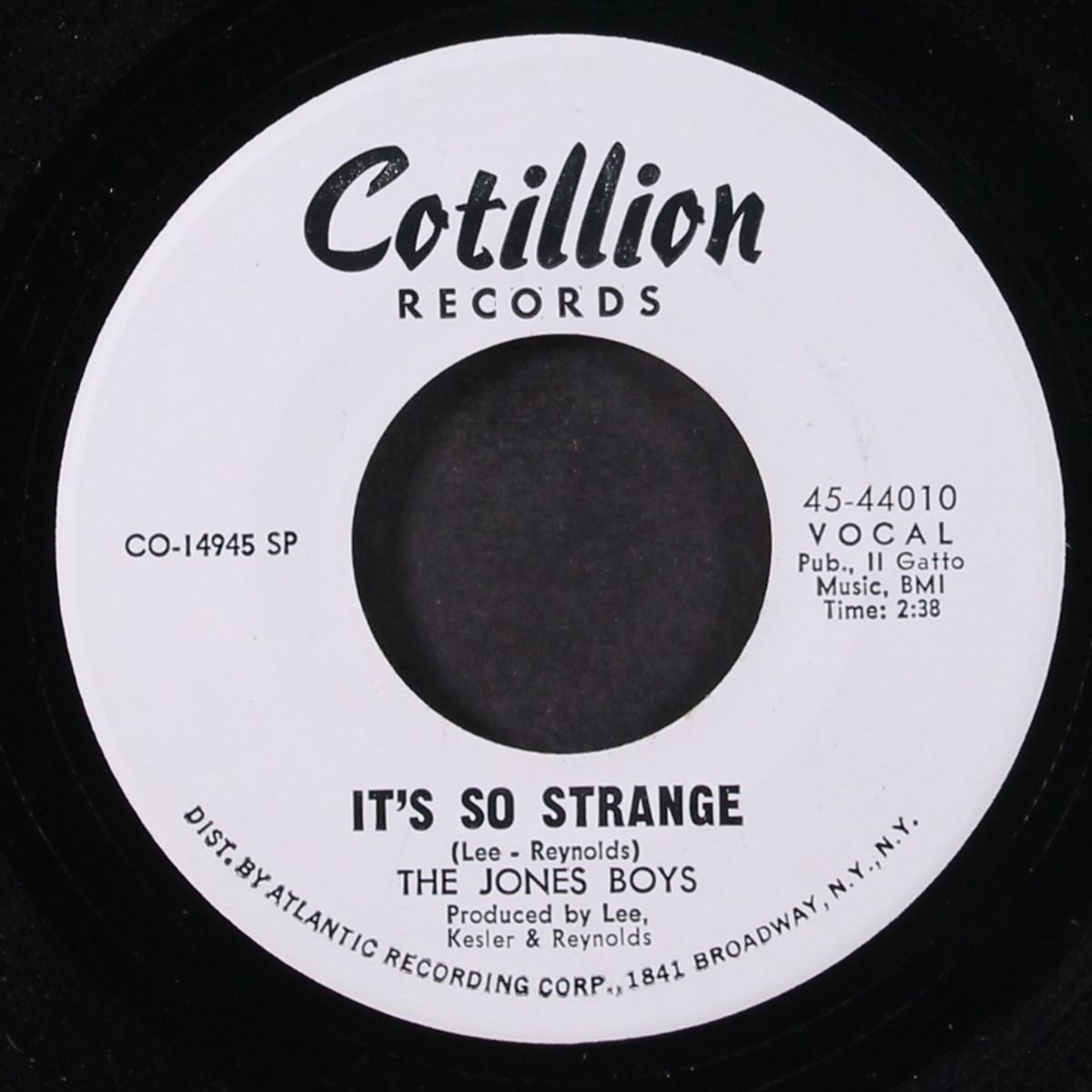 it's so strange by JONES BOYS
