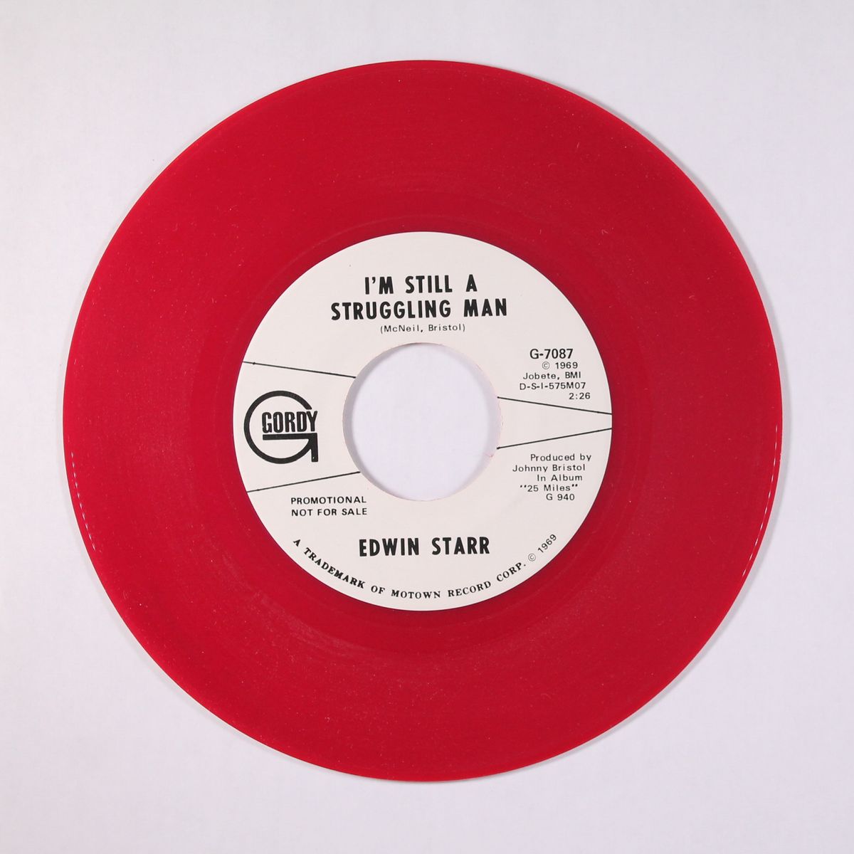 i'm still a struggling man / same by EDWIN STARR