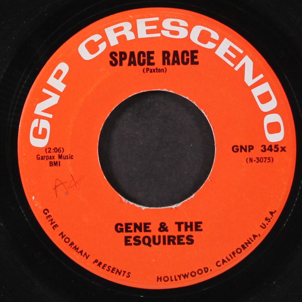 space race / rave on by GENE & ESQUIRES