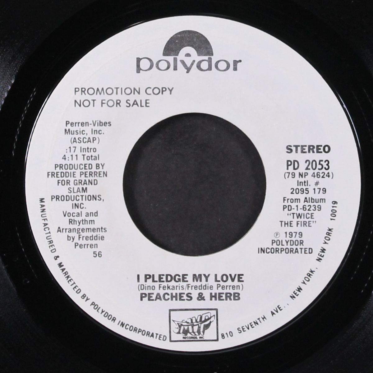 i pledge my love / same by PEACHES & HERB