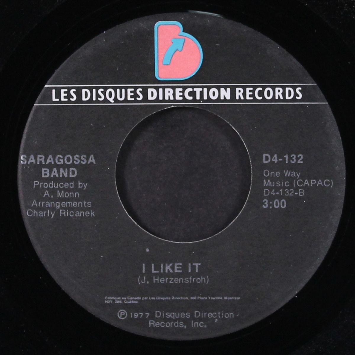 i like it / big bamboo (ay ay ay) by SARAGOSSA BAND