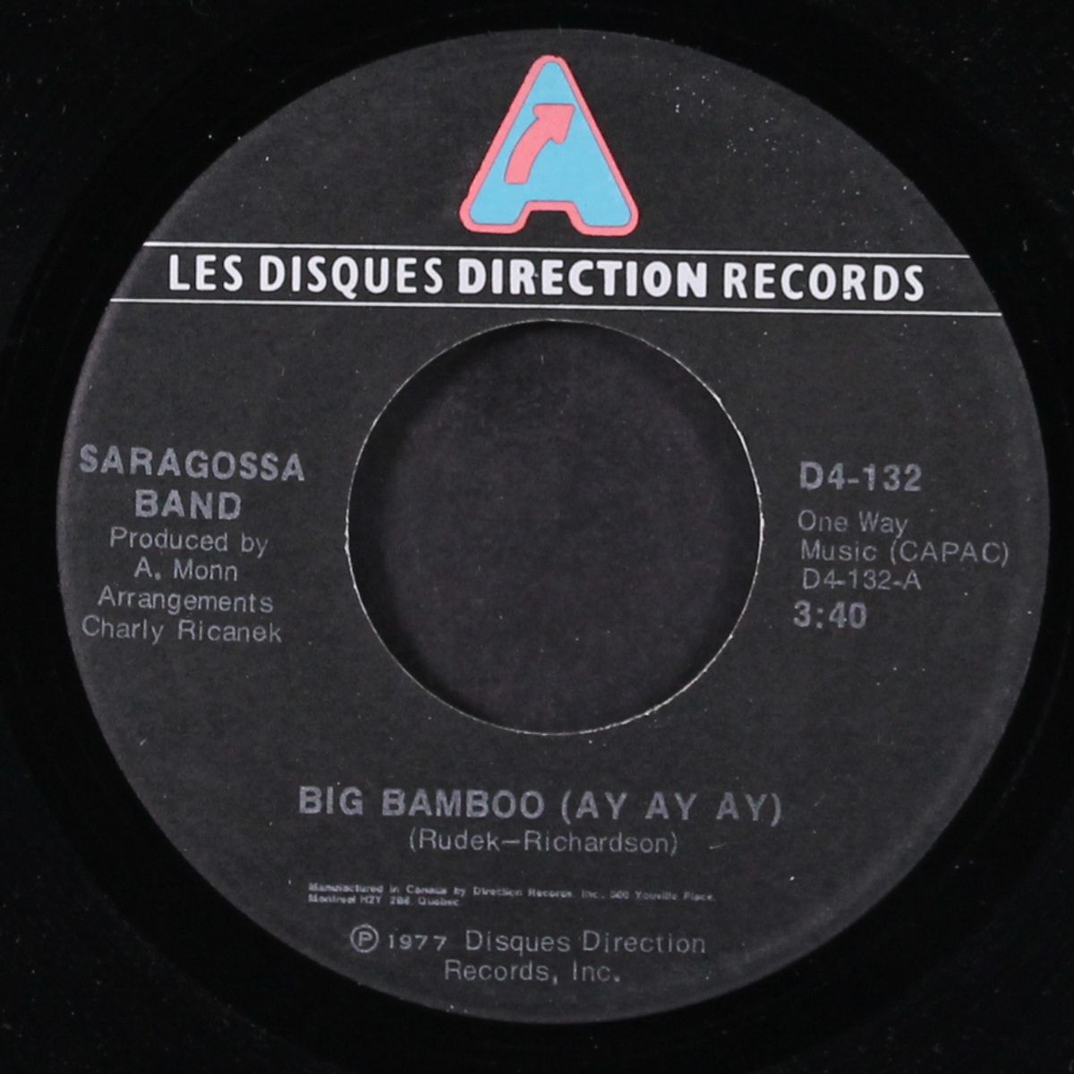 i like it / big bamboo (ay ay ay) by SARAGOSSA BAND