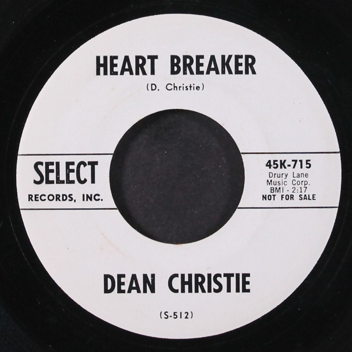 heart breaker / i'm a loser by DEAN CHRISTIE