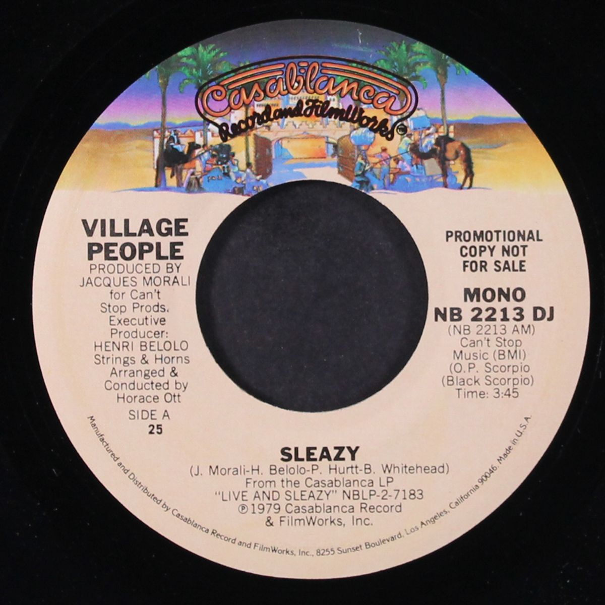 sleazy / mono by VILLAGE PEOPLE