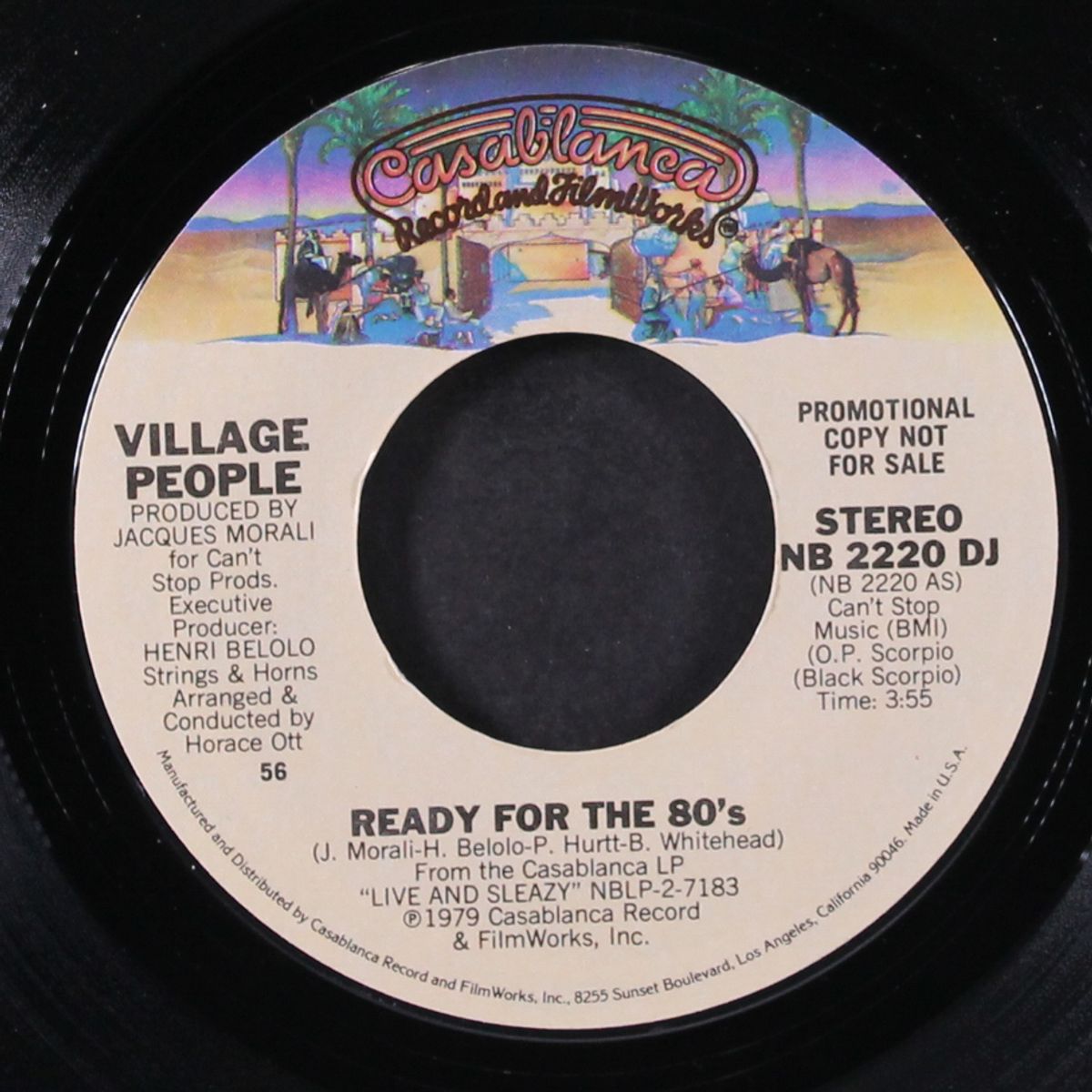 sleazy / ready for the 80's by VILLAGE PEOPLE