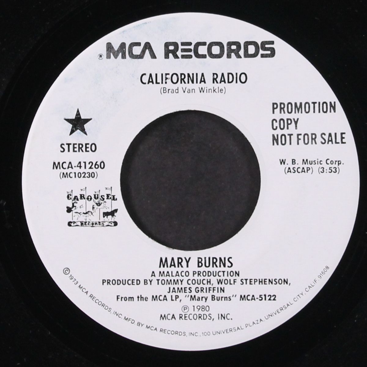 california radio / same by MARY BURNS