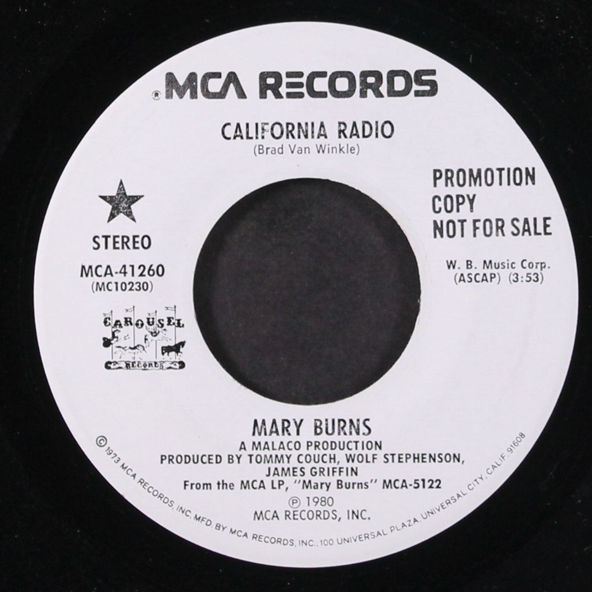 california radio / same by MARY BURNS