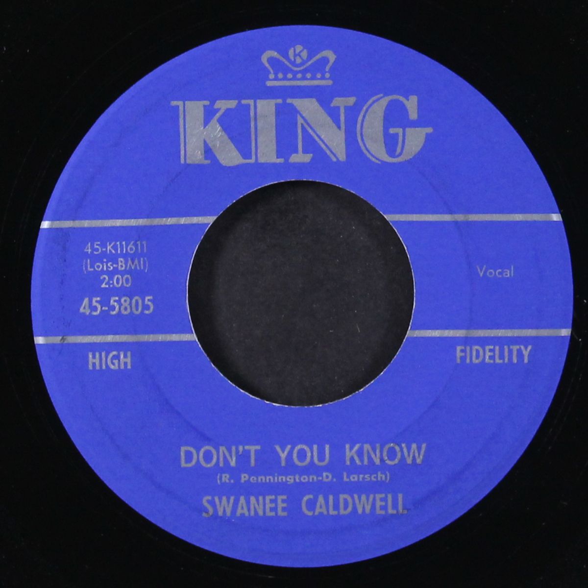 hit and run / don't you know by SWANEE CALDWELL