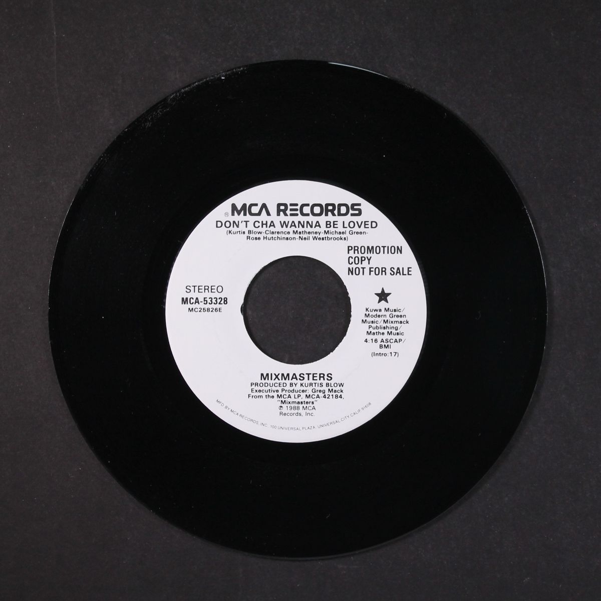 don't cha wanna be loved / same by MIXMASTERS