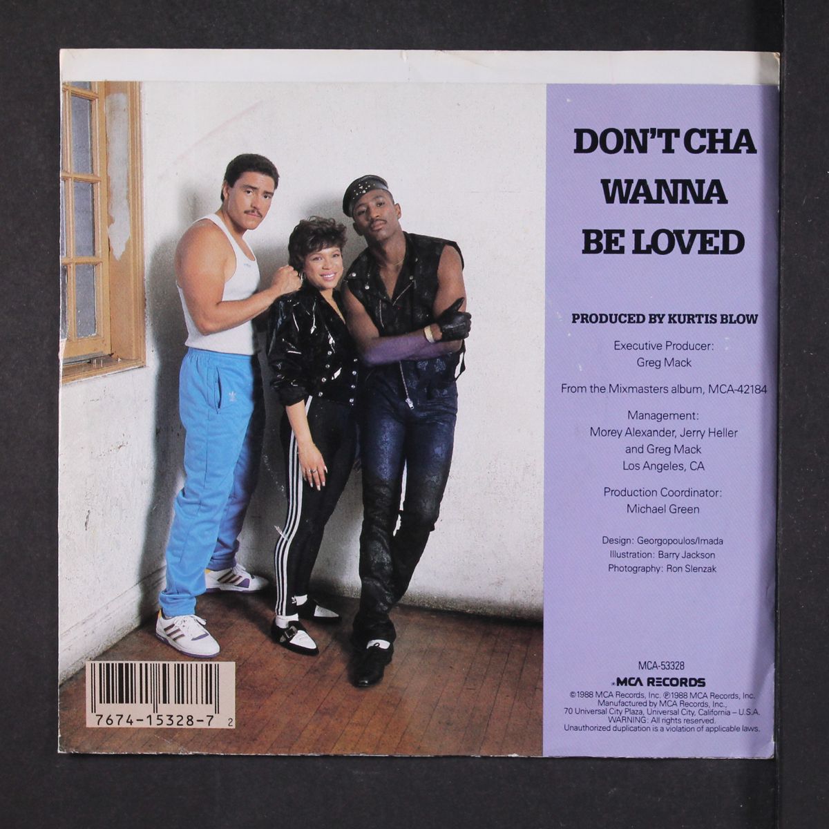 don't cha wanna be loved / same by MIXMASTERS