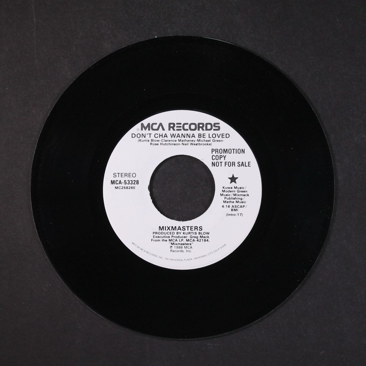 don't cha wanna be loved / same by MIXMASTERS