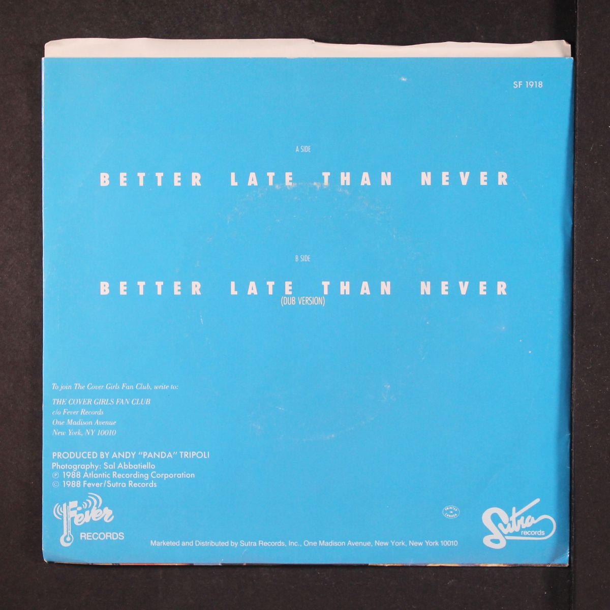 better late than never / dub version by COVER GIRLS