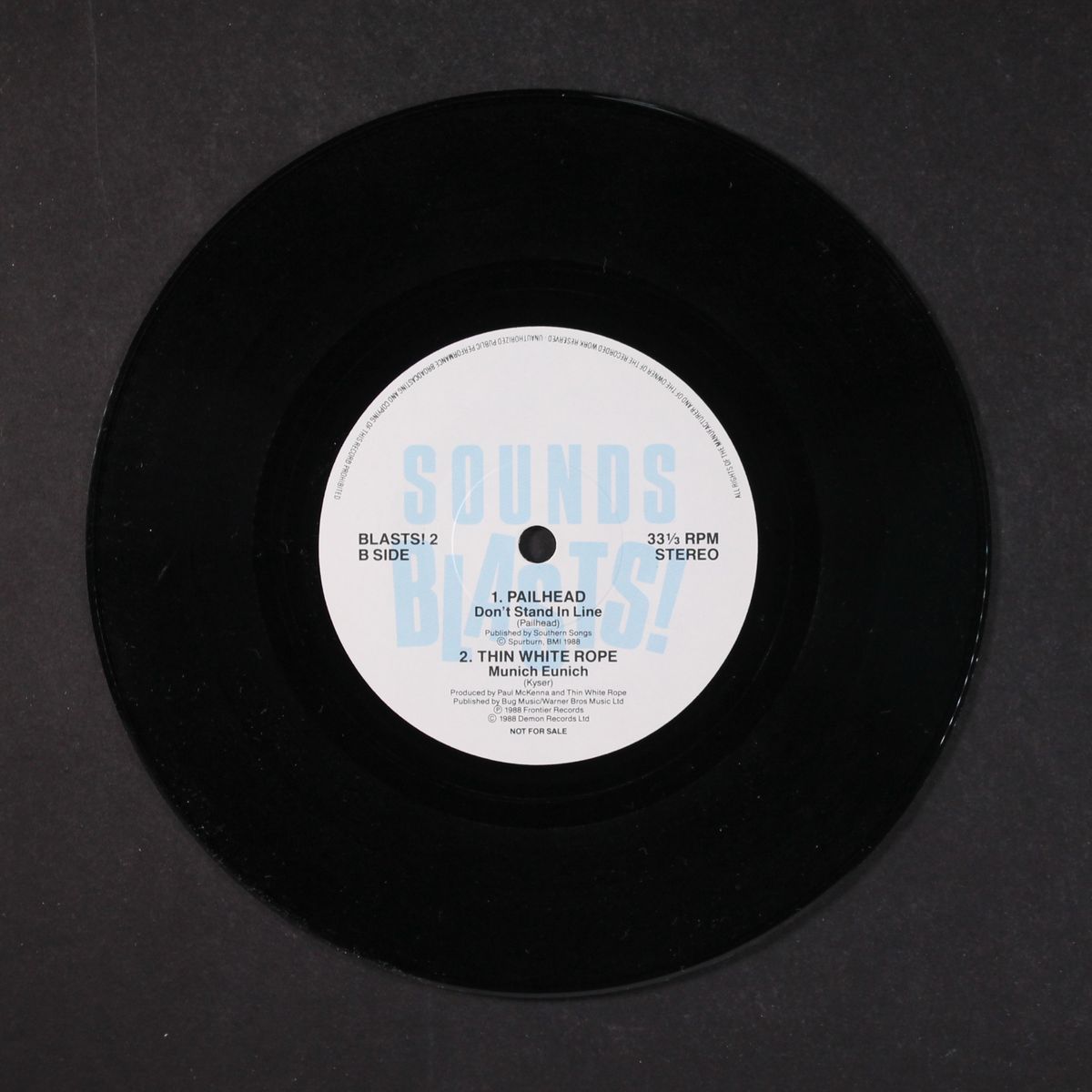 sounds blasts ep 2 (silver rocket take 6) by SONIC YOUTH & OTHERS