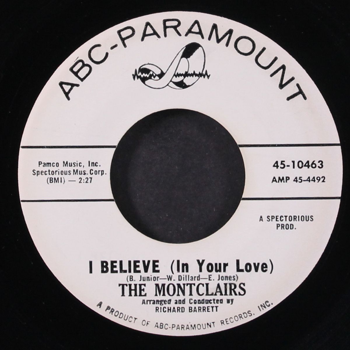 i believe (in your love) / no baby by MONTCLAIRS