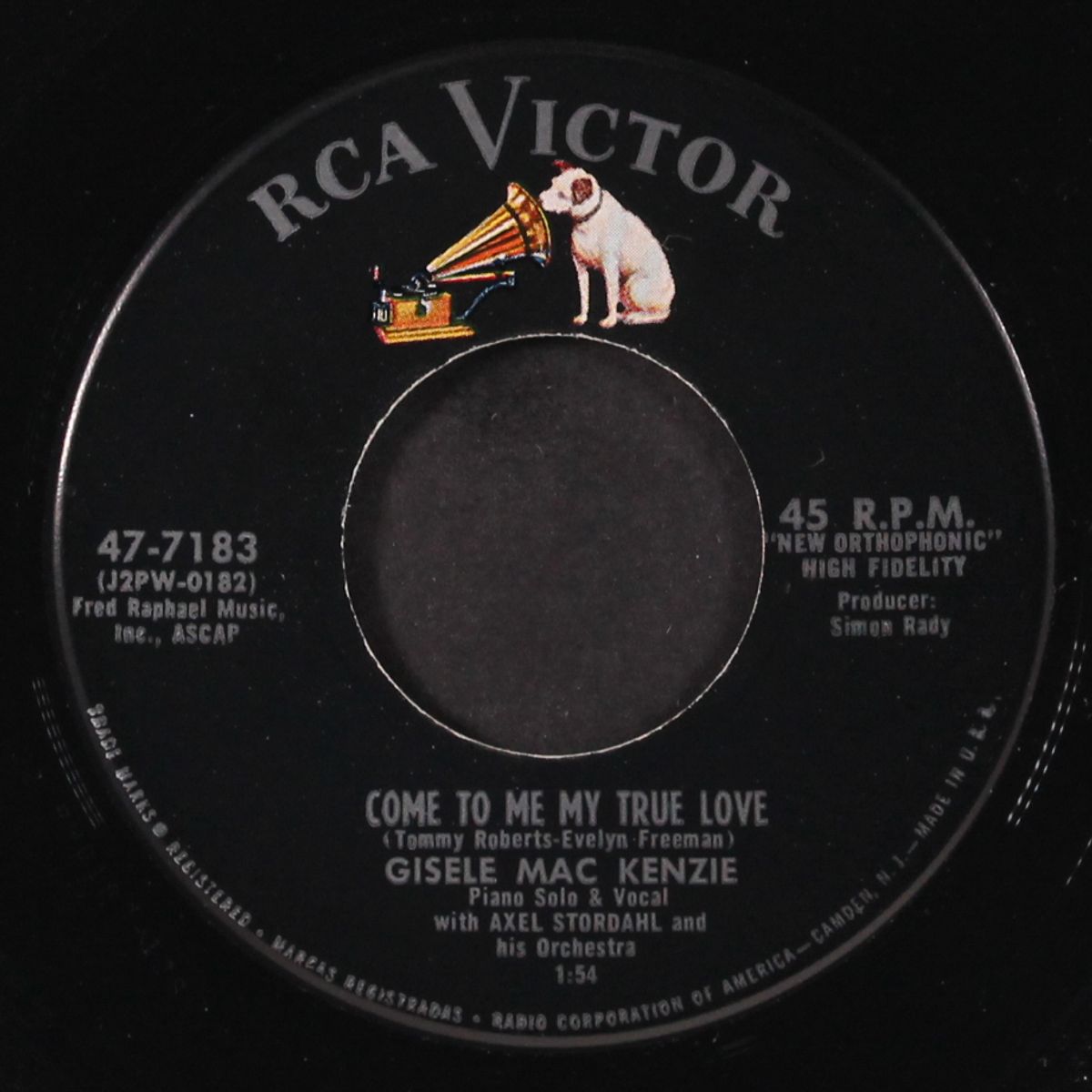 come to me my true love / they're playing our song by GISELE MACKENZIE