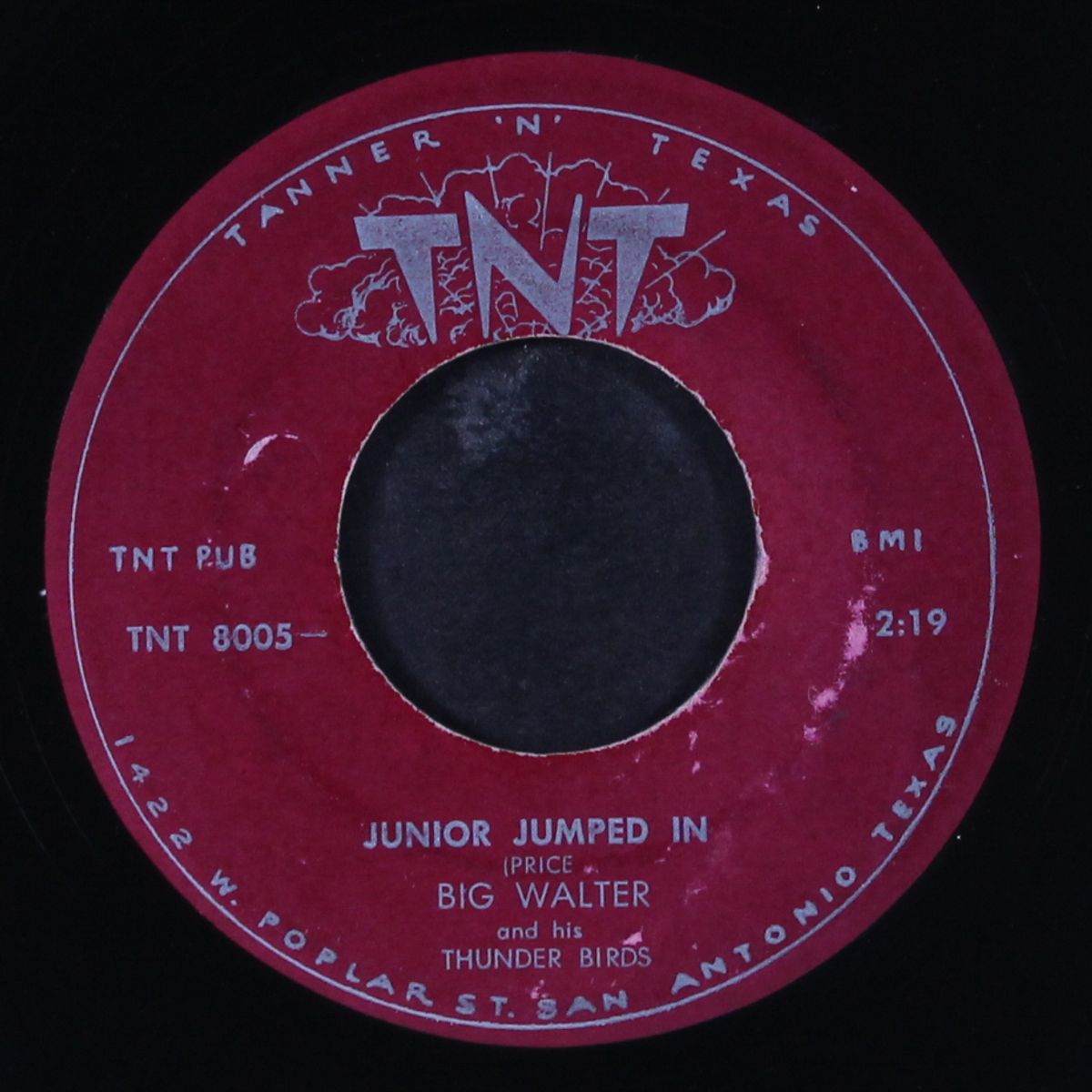 calling margie / junior jumped in by BIG WALTER