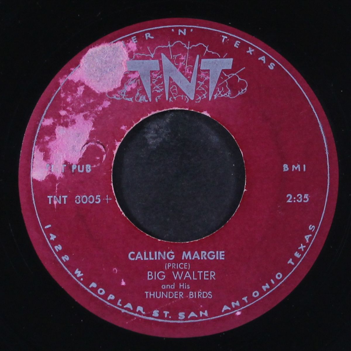 calling margie / junior jumped in by BIG WALTER