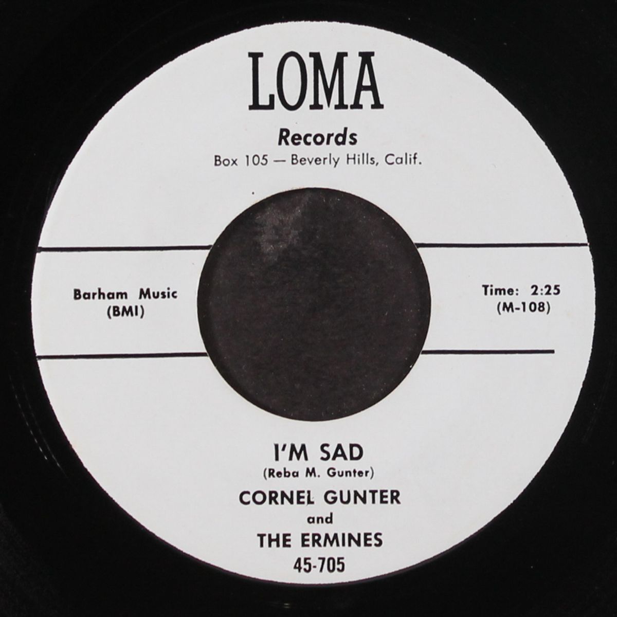 one thing for me / i'm sad by CORNEL GUNTER & ERMINES