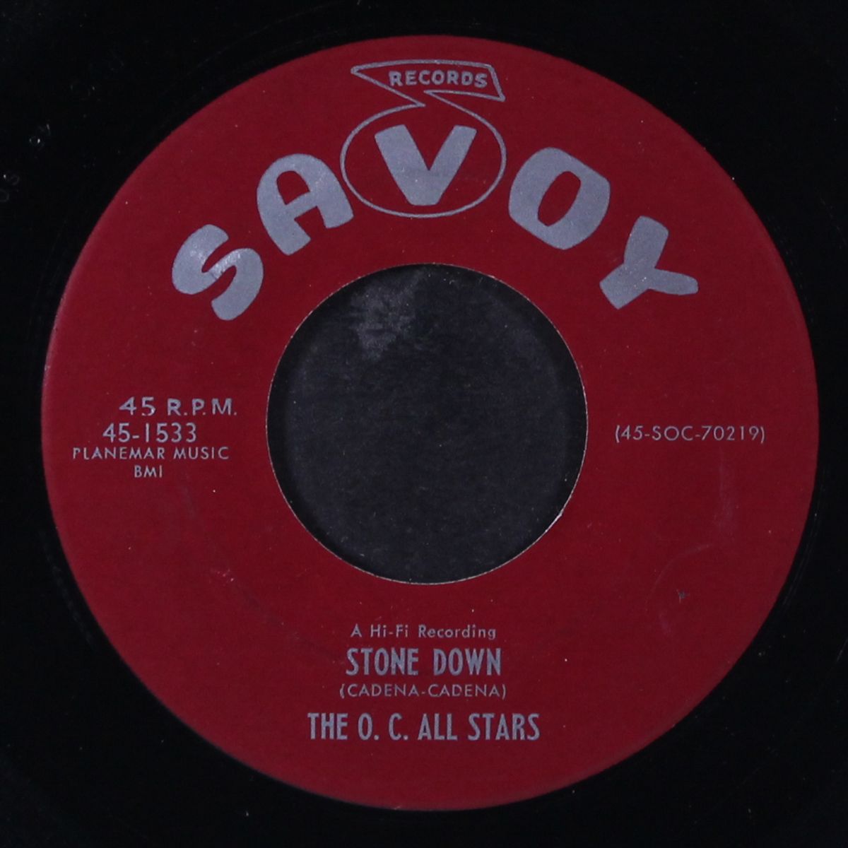 everybody stroll / stone down by O.C. ALL STARS