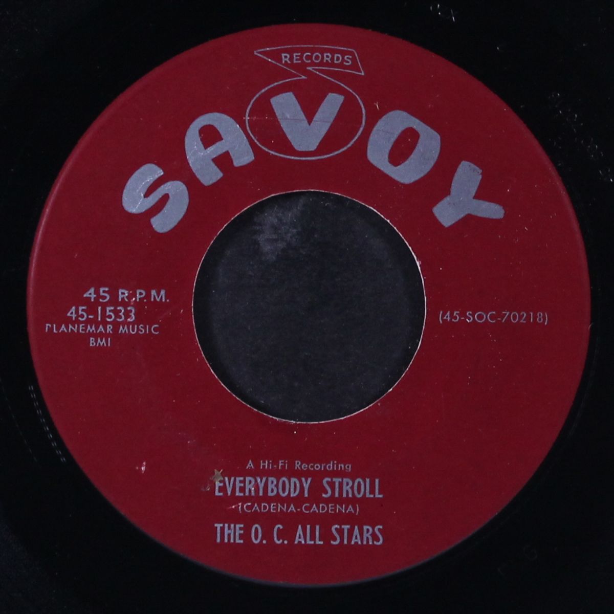 everybody stroll / stone down by O.C. ALL STARS