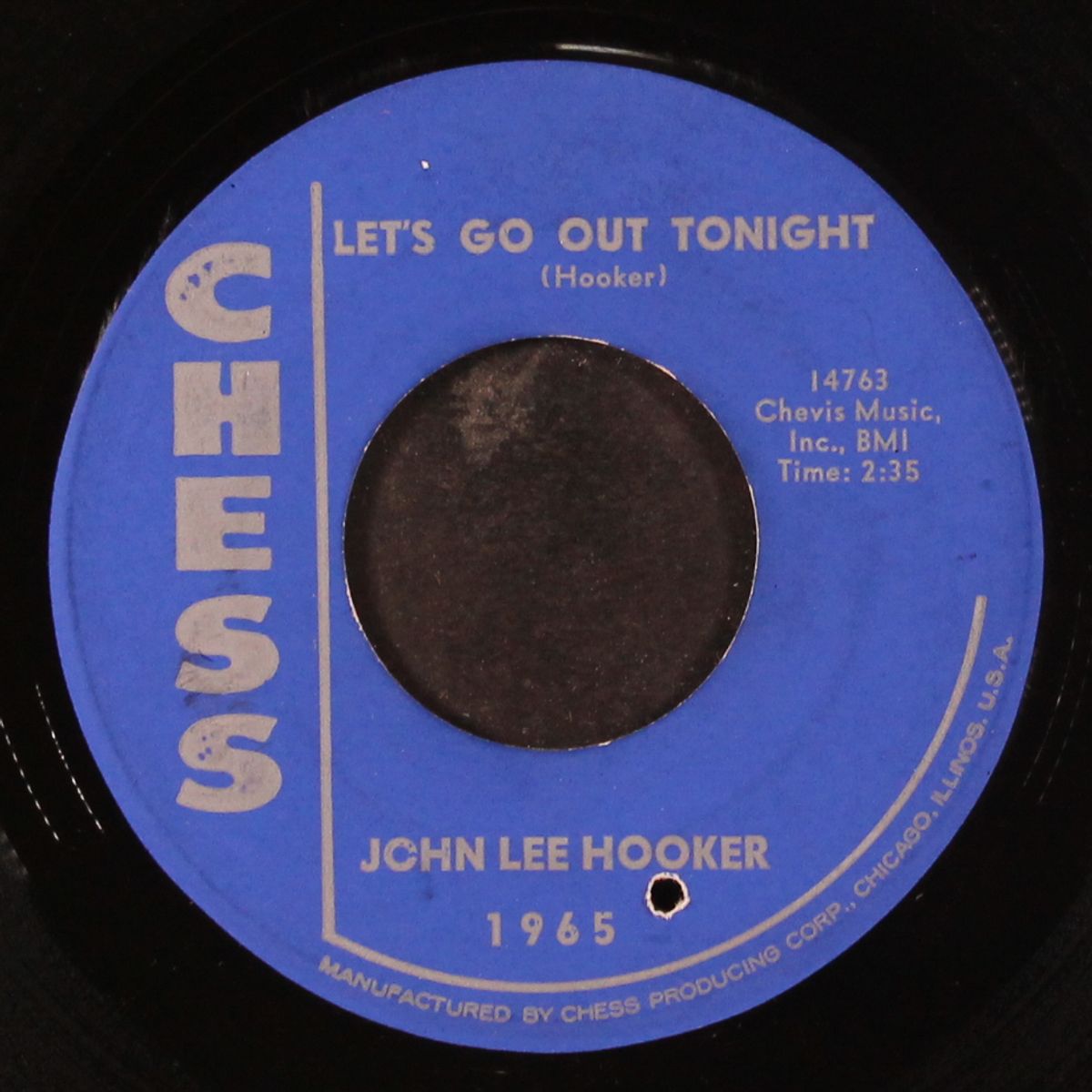 in the mood / let's go out tonight by JOHN LEE HOOKER